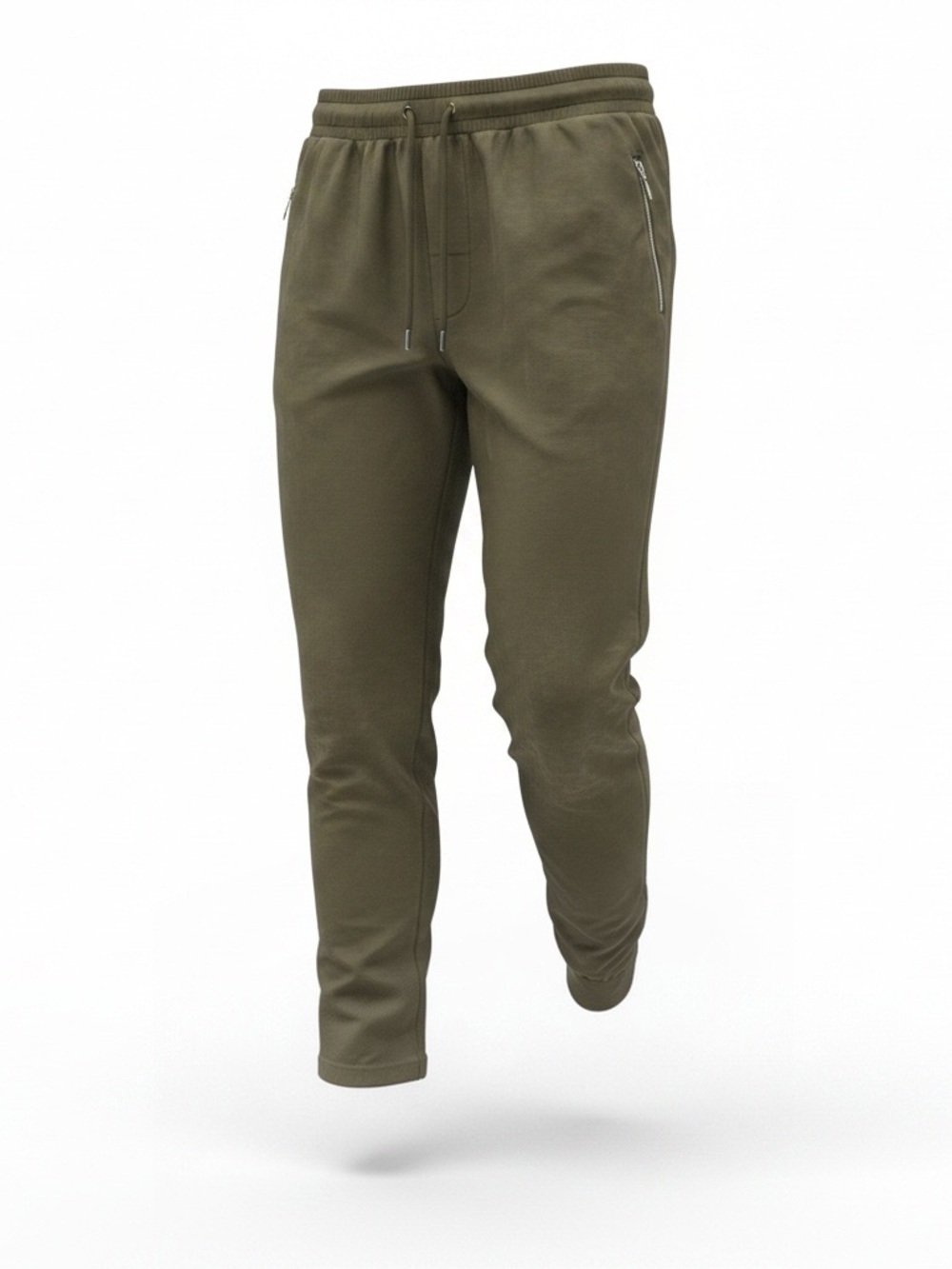 Guess Men's Olive Drawstring Joggers